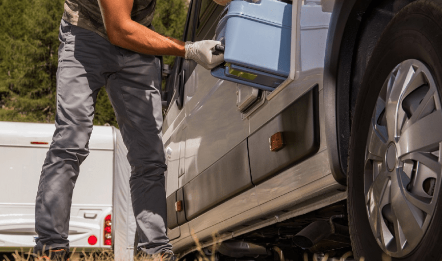 RV Tank Cleaning